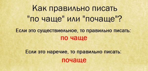 Как правильно пишется чаще или часче