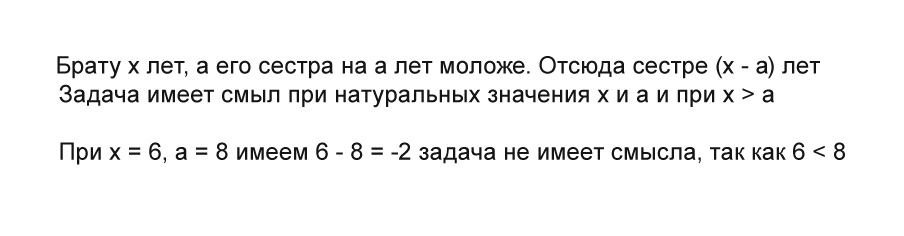 Сестре 7 лет а брату 10 лет на сколько лет брат старше сестры схема